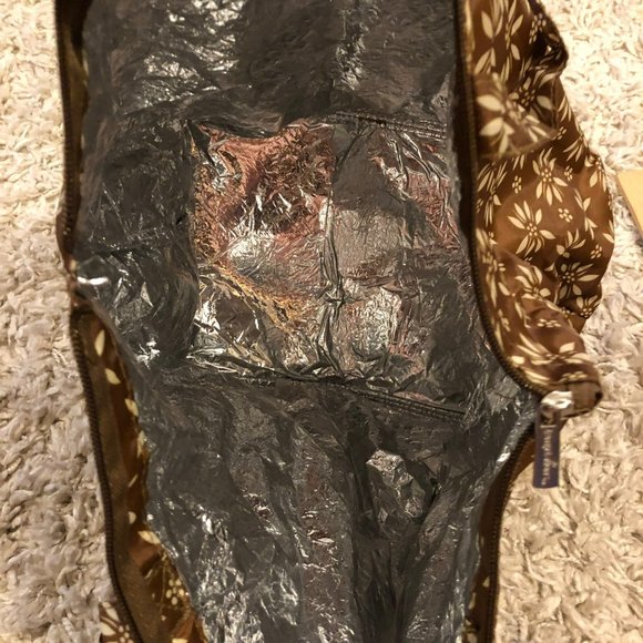 Temptations Insulated Tote Collapsible Zipper Bag Zip Up Cooler Tote - Picture 6 of 7